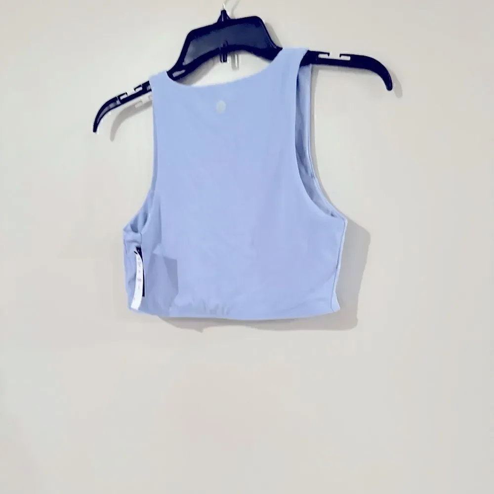 COTTON ON Women's Smoothing Cut Out Vestlette Top Blue iced sky